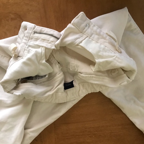 Gap Girls Cream Corduroy Pants Size 10 - Picture 7 of 9